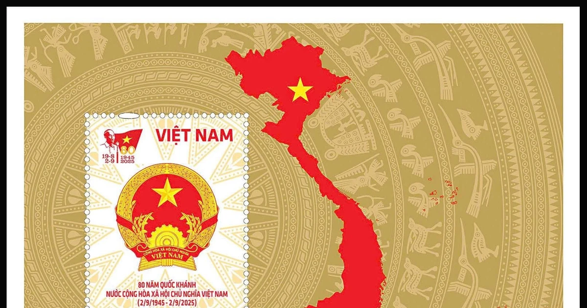 Phát hành bộ tem đặc biệt kỷ niệm 80 năm Quốc khánh Việt Nam (PV)