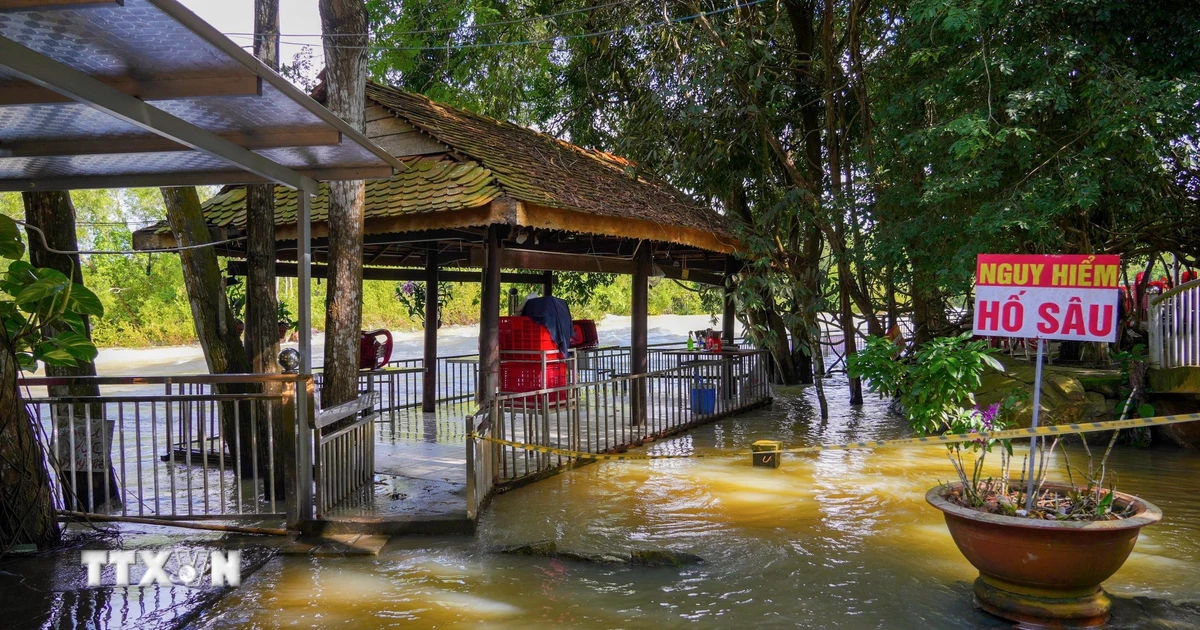 Hành lang thoát lũ hồ Dầu Tiếng ở TP Hồ Chí Minh bị lấn chiếm, "bóp nghẹt"