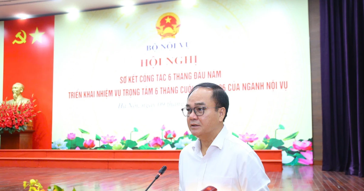 Bộ Nội vụ: Tiếp tục tổ chức sắp xếp các xã, phường chưa đạt tiêu chuẩn