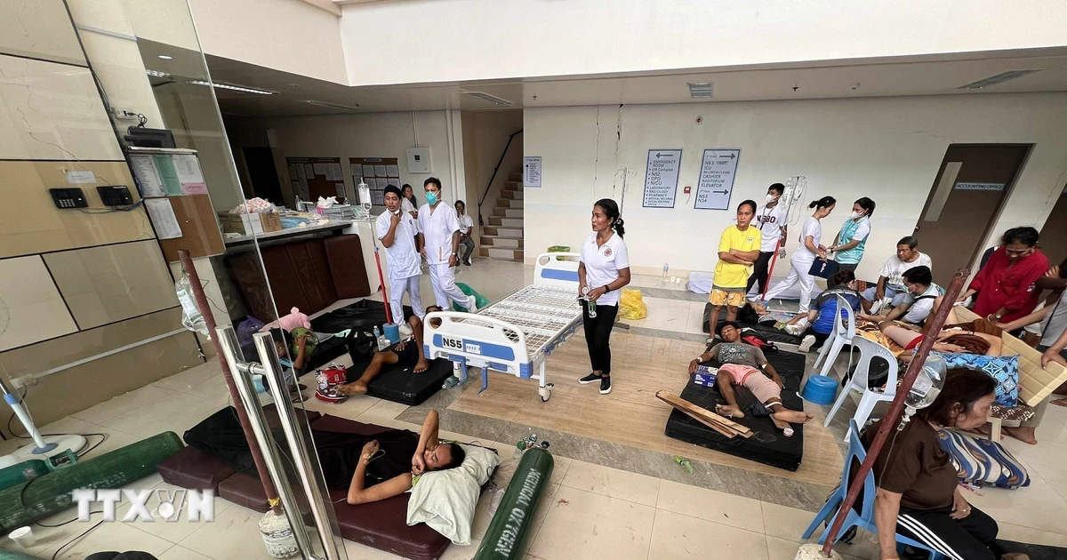 Động đất ở Philippines: 72 người đã thiệt mạng, 294 người khác bị thương