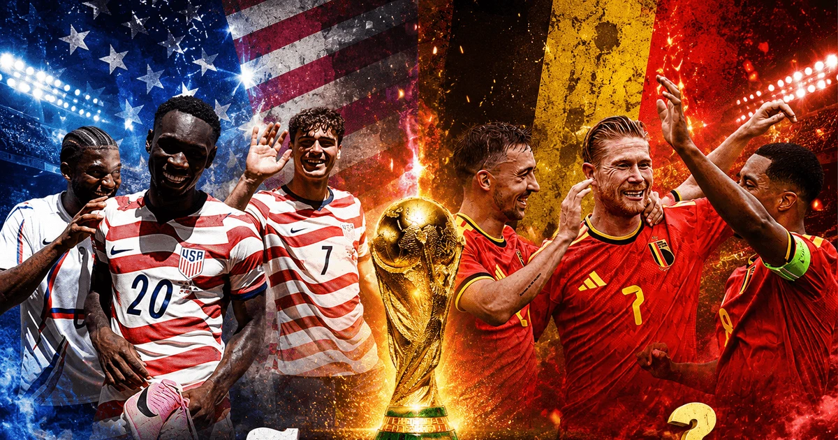 Nhận định Mỹ vs Bỉ: Tranh cãi lớn trước giờ G, FIFA tạo lợi thế cho xứ sở cờ hoa?