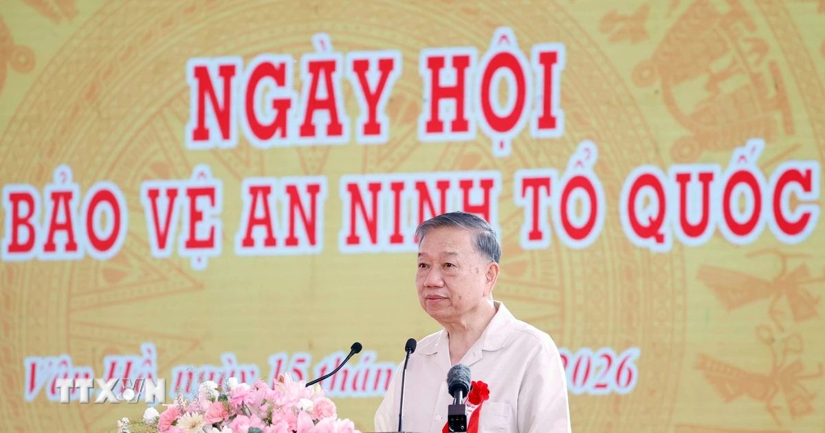 Tổng Bí thư, Chủ tịch nước: Tạo môi trường an ninh, an toàn vì cuộc sống bình yên, hạnh phúc của nhân dân