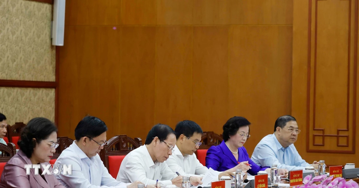 Tổng Bí thư, Chủ tịch nước Tô Lâm chủ trì làm việc với Đảng ủy Chính phủ