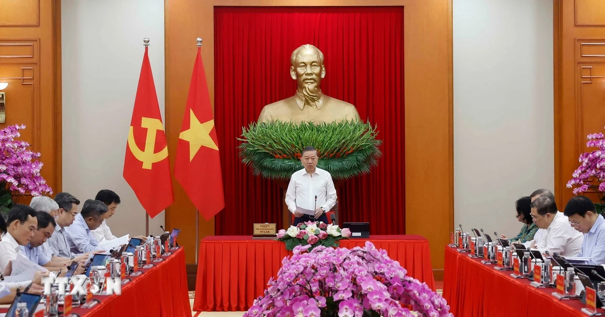Tổng Bí thư, Chủ tịch nước chủ trì Phiên họp Ban Chỉ đạo TW về sửa đổi, bổ sung Điều lệ Đảng