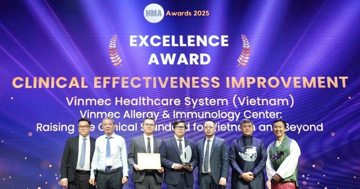 Vinmec tiếp tục được vinh danh tại Hội nghị quản lý bệnh viện châu Á 2025