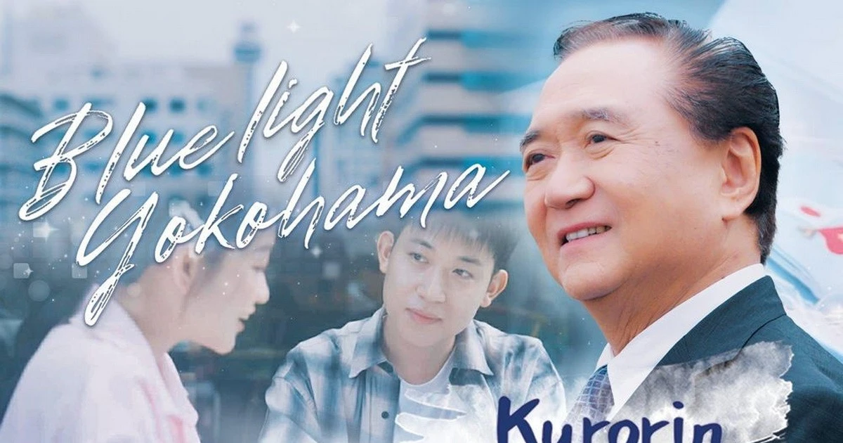 Thống đốc tỉnh Kanagawa Kuroiwa Yuji hát tiếng Việt trong MV "Blue Light Yokohama". (Ảnh: BETORAKU)