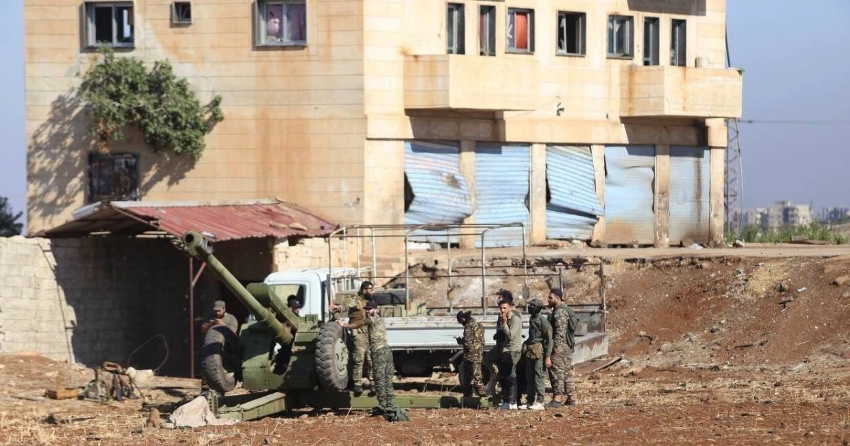 Lực lượng an ninh Syria được triển khai tại thành phố Sweida. (Ảnh: THX/TTXVN)