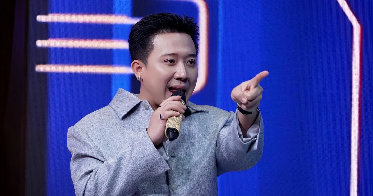 Chương trình truyền hình “A.I là ai?” do Trấn Thành cầm trịch. (Ảnh: FPT Play)