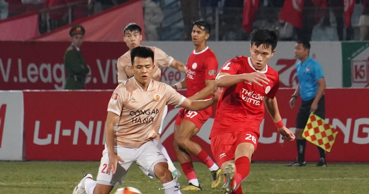 Hạ Công an Hà Nội 3-0, Thể Công thắng trận đầu dưới thời HLV Đức Thắng | Vietnam+ (VietnamPlus)