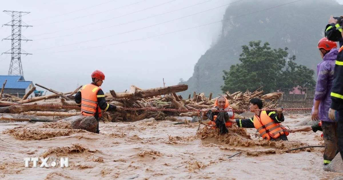 Các tỉnh, thành phố Bắc Bộ chủ động ứng phó mưa lớn, lũ quét và sạt lở