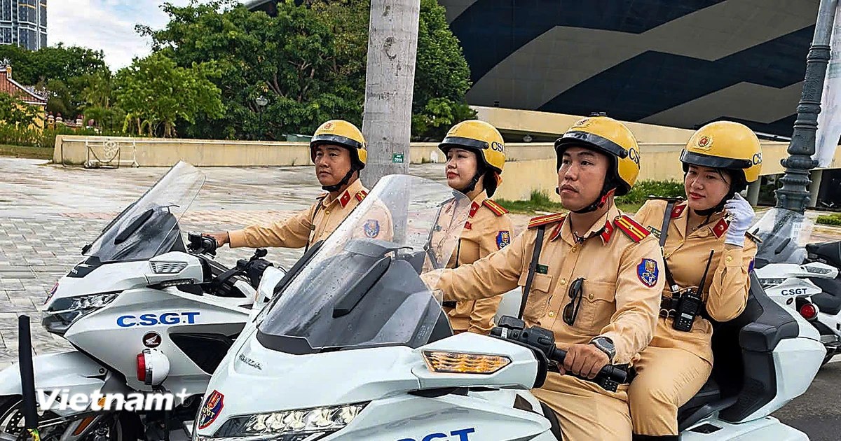 Phân luồng giao thông chuẩn bị Vòng chung kết Hội thao Công an nhân dân tại Đà Nẵng