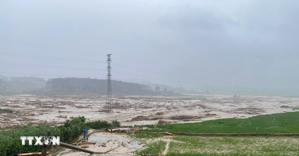 Lai Châu khẩn cấp xây dựng khu tái định cư cho người dân vùng lũ Mường Than