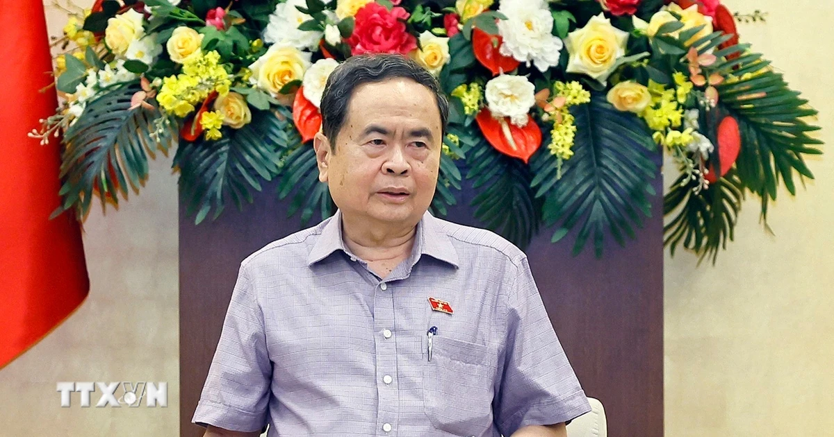 Chủ tịch Quốc hội Trần Thanh Mẫn: Xây dựng luật để mở đường cho phát triển