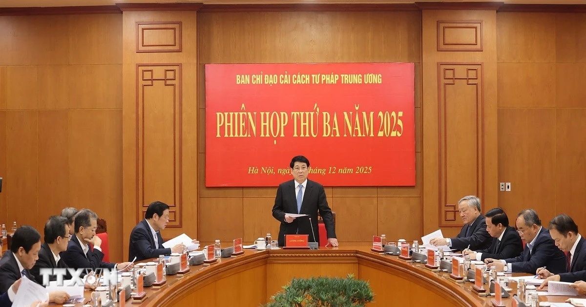 Chủ tịch nước: Đổi mới công tác xây dựng, thi hành pháp luật trong giai đoạn mới