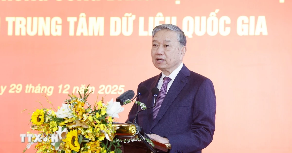 Tổng Bí thư Tô Lâm: Đưa dữ liệu trở thành một nguồn lực chiến lược, một loại tài nguyên mới