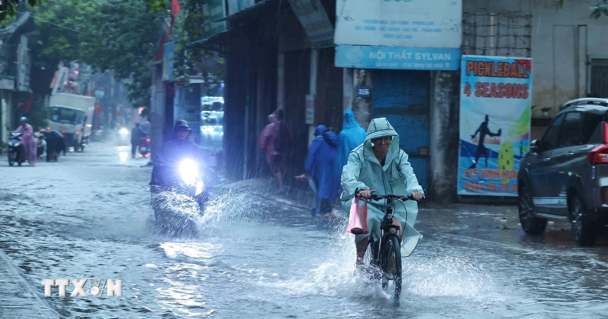 Mưa lớn ở Bắc Bộ, Thanh Hóa, Nghệ An dự báo kéo dài, nguy cơ lũ quét gia tăng