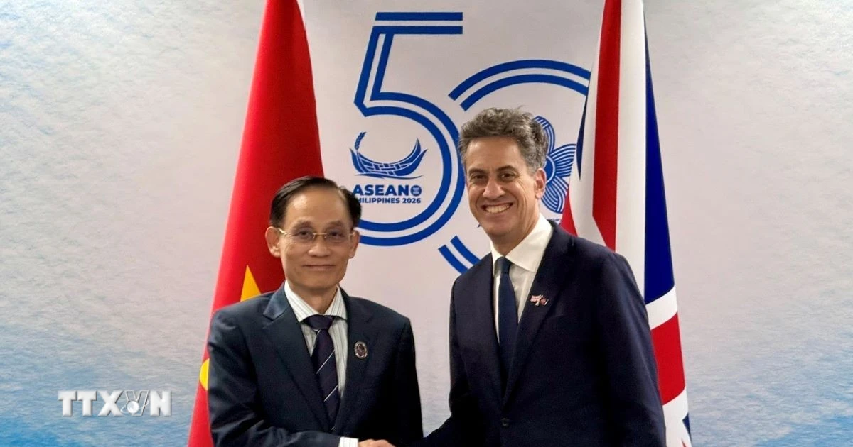 Hội nghị AMM-59: Hội nghị Bộ trưởng Ngoại giao ASEAN-Anh