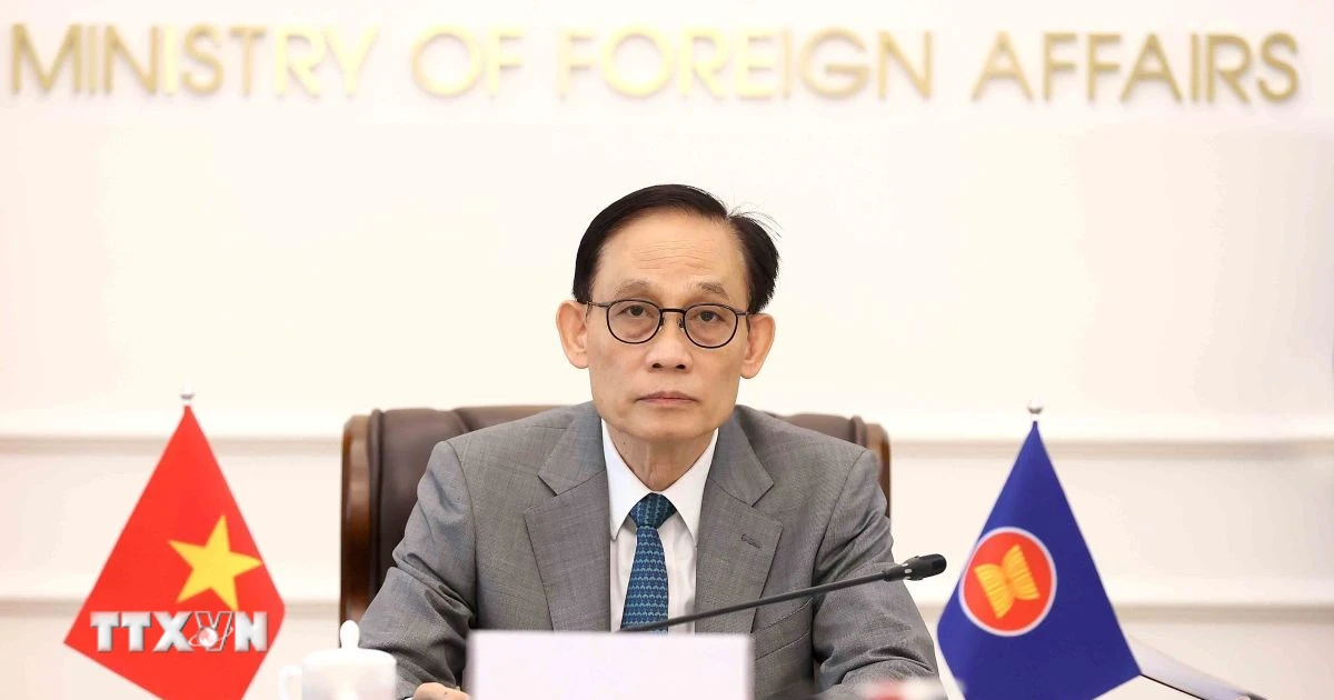 Bộ trưởng Ngoại giao Lê Hoài Trung dự Hội nghị Bộ trưởng Ngoại giao ASEAN-Ấn Độ