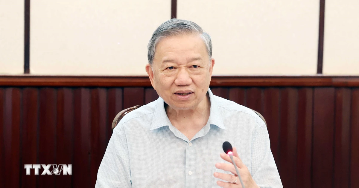 Tổng Bí thư Tô Lâm chủ trì cuộc họp về triển khai Nghị quyết số 71