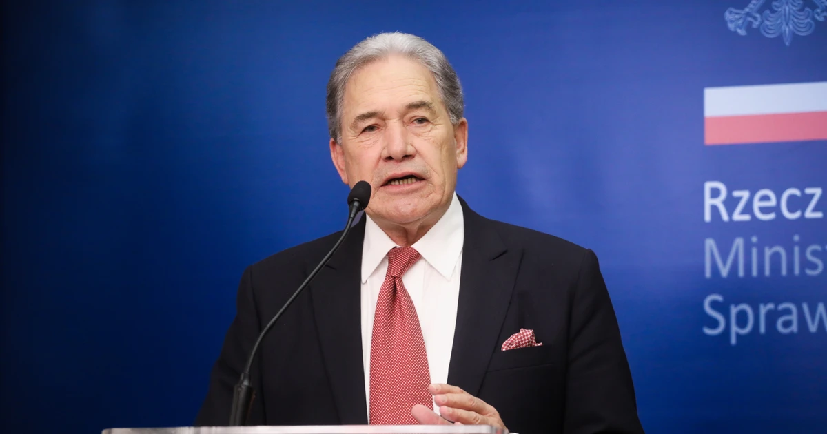 Ngoại trưởng New Zealand Winston Peters. Nguồn: PAP/TTXVN