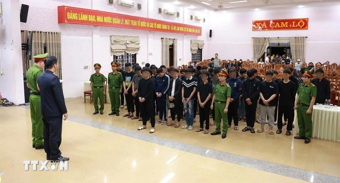 Quảng Trị: Khởi tố 38 đối tượng cố ý gây thương tích, gây rối trật tự công cộng