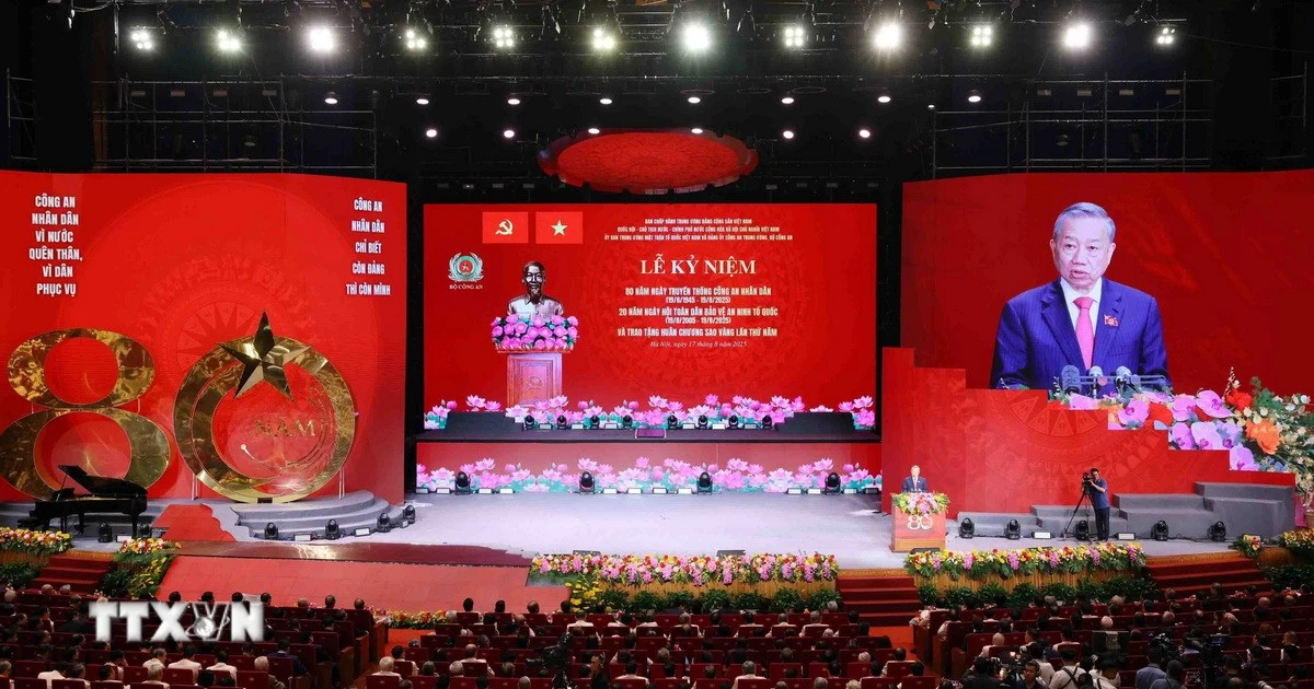 Tổng Bí thư Tô Lâm: Xây dựng Công an Nhân dân có bản lĩnh thép, trái tim ấm