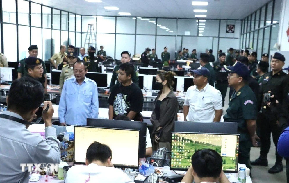 Campuchia mở rộng chiến dịch trấn áp tội phạm lừa đảo trực tuyến