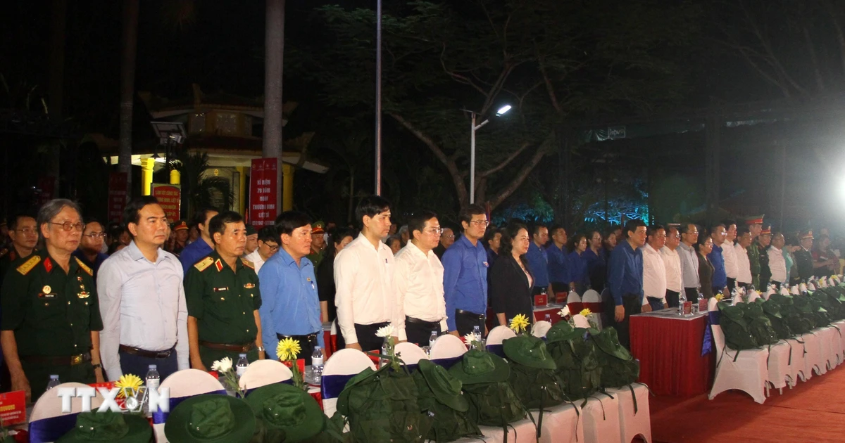 Lễ thắp nến tri ân cấp quốc gia tưởng nhớ các Anh hùng liệt sỹ tại Nghệ An