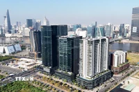 Trung tâm Tài chính quốc tế tại Thành phố Hồ Chí Minh dự kiến hoạt động cuối năm nay. (Ảnh: Hồng Đạt/TTXVN)