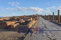 Độc đáo nhà hát La Mã tại Khu di tích khảo cổ Timgad của Algeria