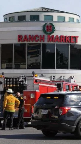 Hiện trường vụ việc. (Ảnh: AP)