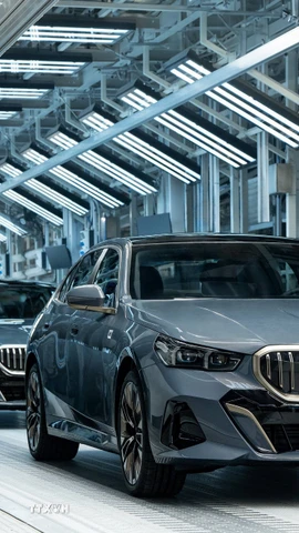 Ôtô của hãng BMW. (Ảnh: THX/TTXVN)