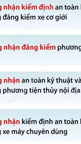 Dùng dữ liệu đăng kiểm thay 4 loại giấy tờ trong giải quyết thủ tục hành chính