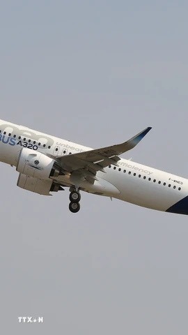 Máy bay Airbus A320neo. (Ảnh: AFP/TTXVN)