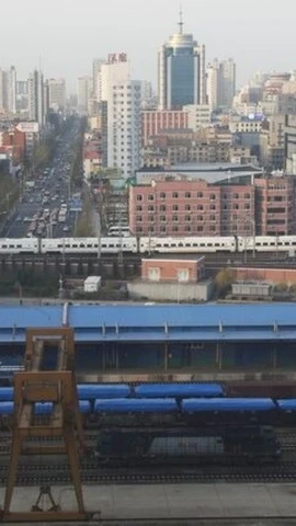 Một đoàn tàu ở ga Liêu Ninh. (Ảnh minh họa. Nguồn: Reuters)