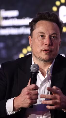 Tỷ phú Elon Musk. (Ảnh: PAP/TTXVN)