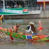 Rộn ràng đua ghe Ngo đón Lễ cúng Trăng của đồng bào Khmer tại Cần Thơ 