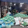 Một trong các cơ sở sản xuất giá đỗ bị Phòng Cảnh sát kinh tế Công an TP. Hồ Chí Minh kiểm tra, phát hiện hàng trăm lu nhựa chứa giá đỗ cùng dung dịch pha chế có chứa chất 6-Benzylaminopurine vào tháng 5/2025. (Ảnh: PV/Vietnam+)
