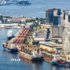 Quang cảnh cảng hàng hóa tại Rio de Janeiro, Brazil. (Ảnh: THX/TTXVN phát)