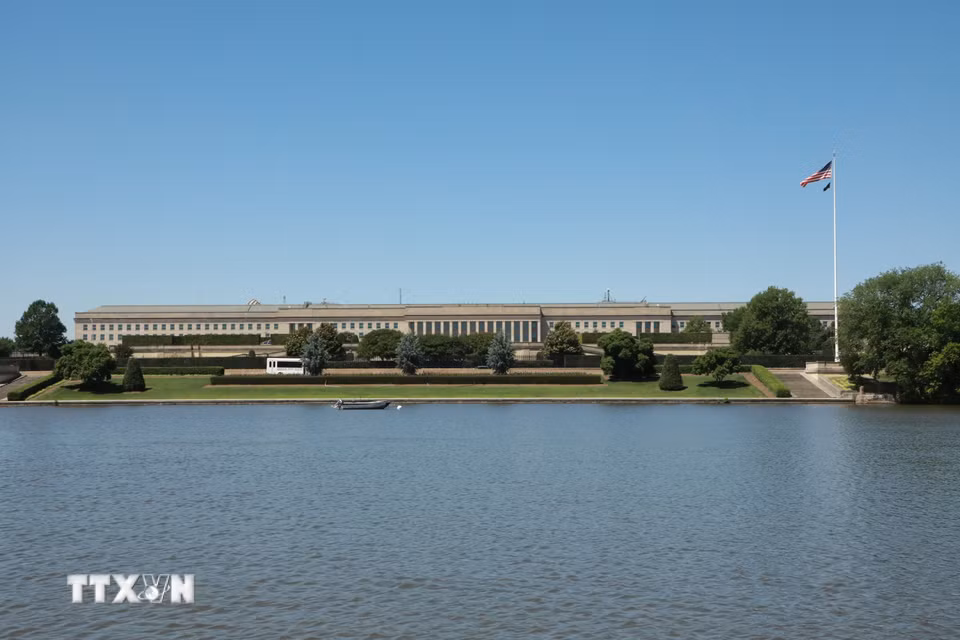 Lầu Năm Góc, trụ sở Bộ Chiến tranh Mỹ, nằm bên bờ sông Potomac tại Arlington, bang Virginia, là một điểm nhấn kiến trúc gắn với cảnh quan đô thị và lịch sử phát triển của khu vực. (Ảnh: Ngọc Quang/TTXVN)