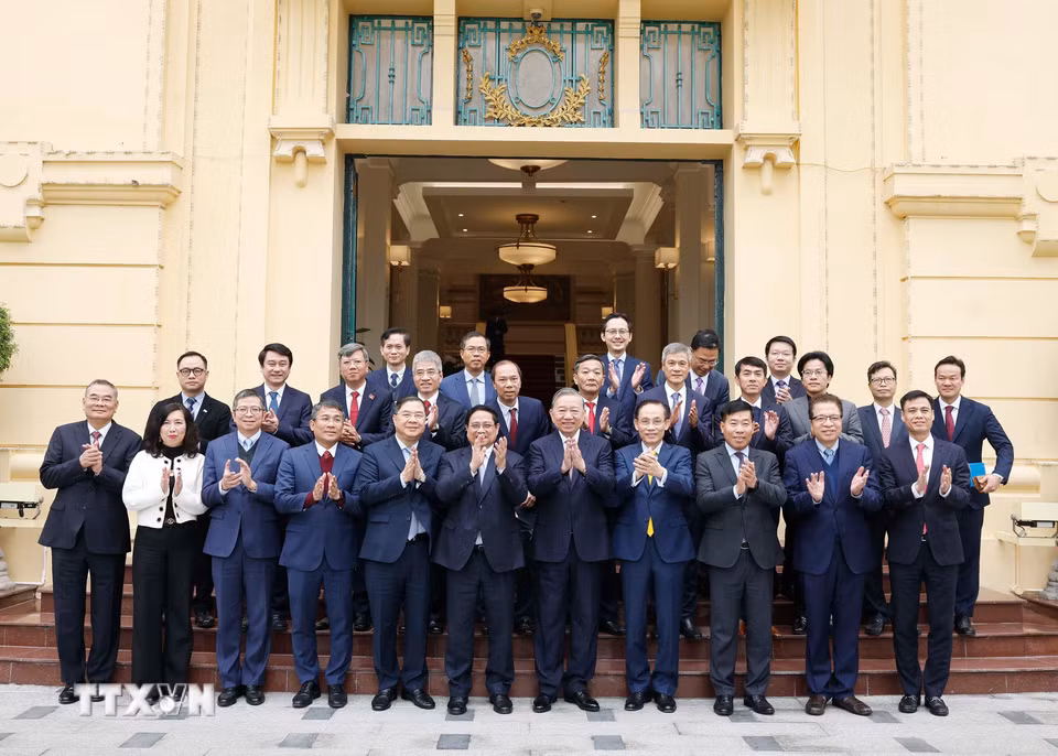 Bet8801234.com cá cược độc quyền Tô Lâm, Thủ tướng Phạm Minh Chính và các đại biểu. (Ảnh: Thống Nhất/TTXVN)