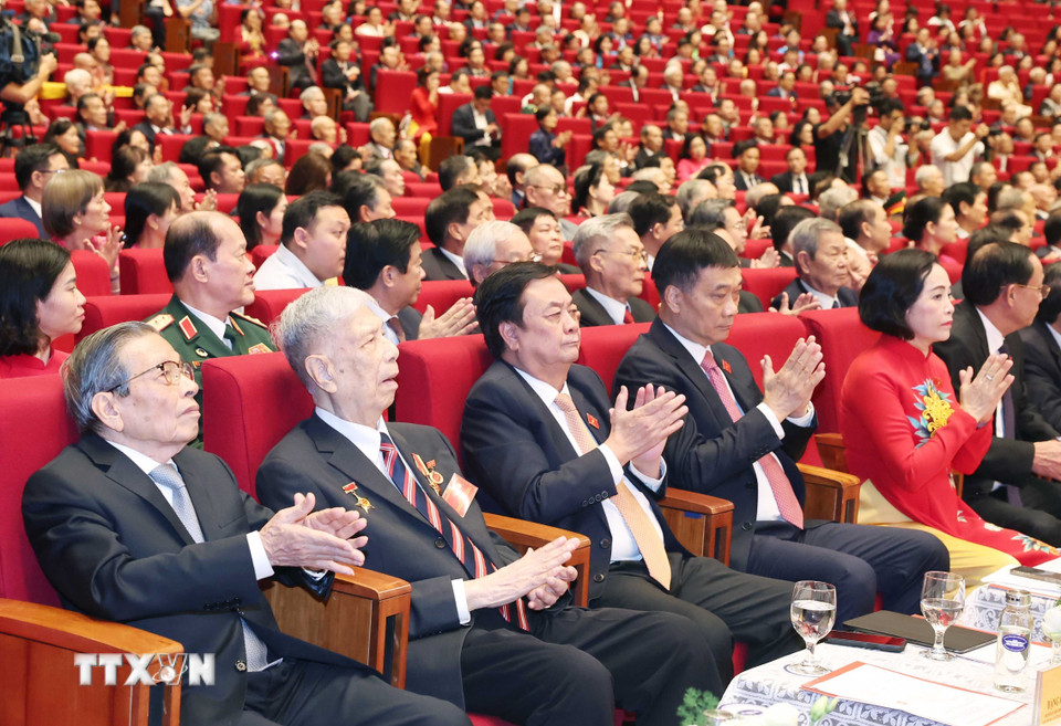 Các đại biểu tham dự. (Ảnh: Thống Nhất/TTXVN)