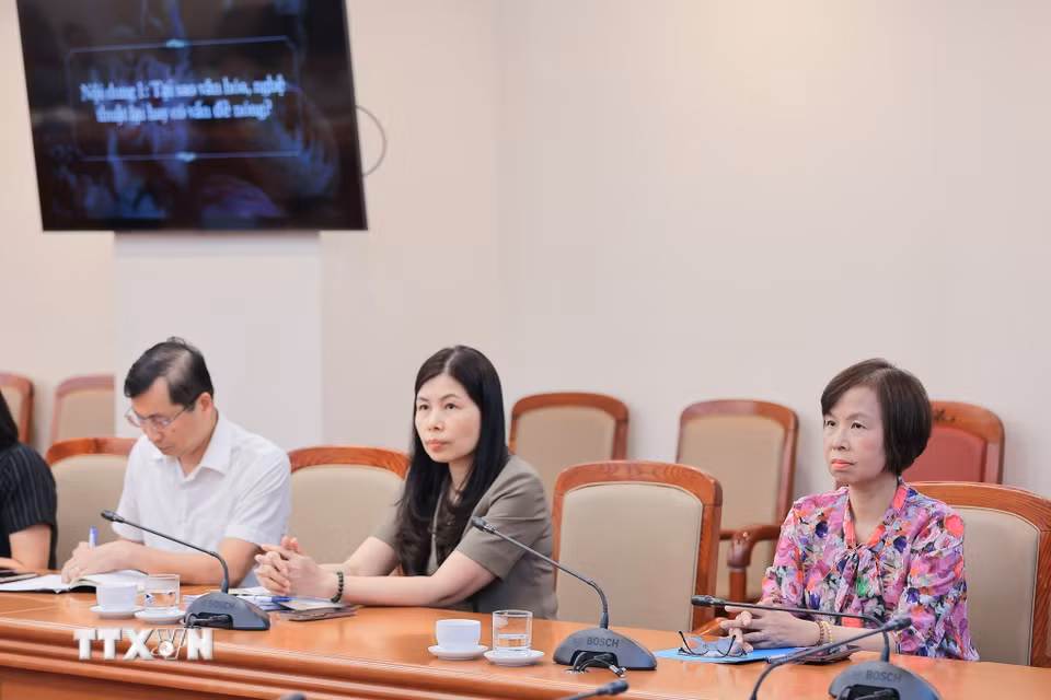 Các đại biểu tham dự buổi Toạ đàm chuyên đề. (Ảnh: Lê Đông/TTXVN)