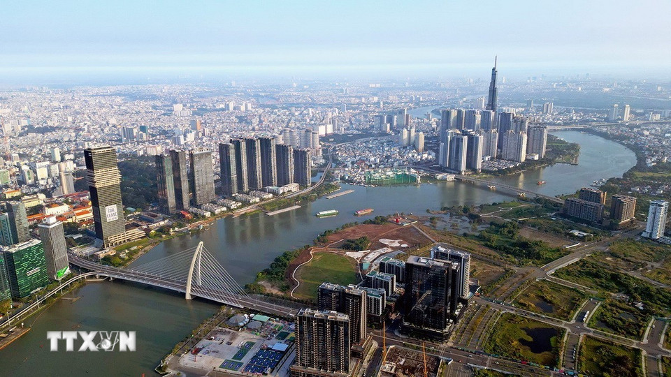 Thành phố Hồ Chí Minh - trung tâm kinh tế, văn hóa, du lịch đầu tàu của cả nước. (Ảnh: Tuấn Anh/TTXVN)