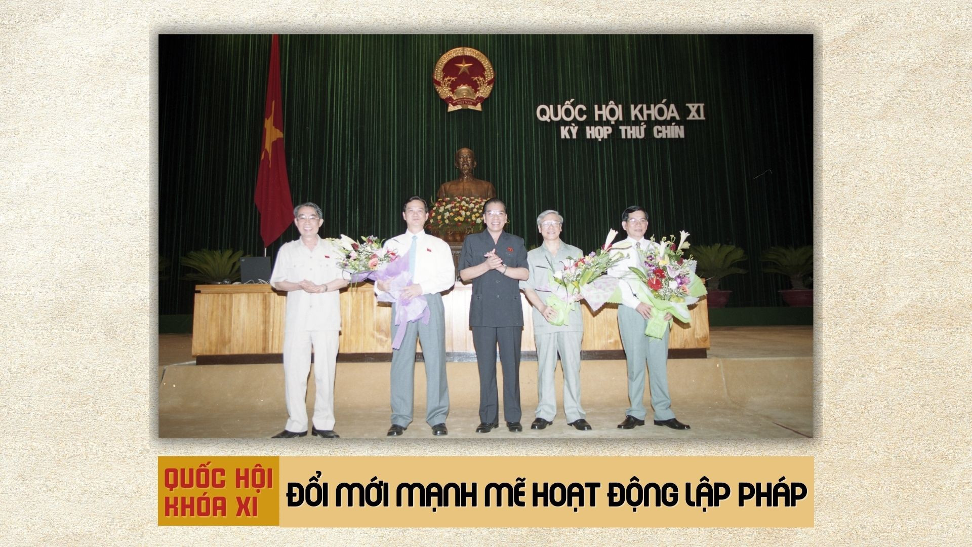 Quốc hội khóa XI: Đổi mới mạnh mẽ hoạt động lập pháp