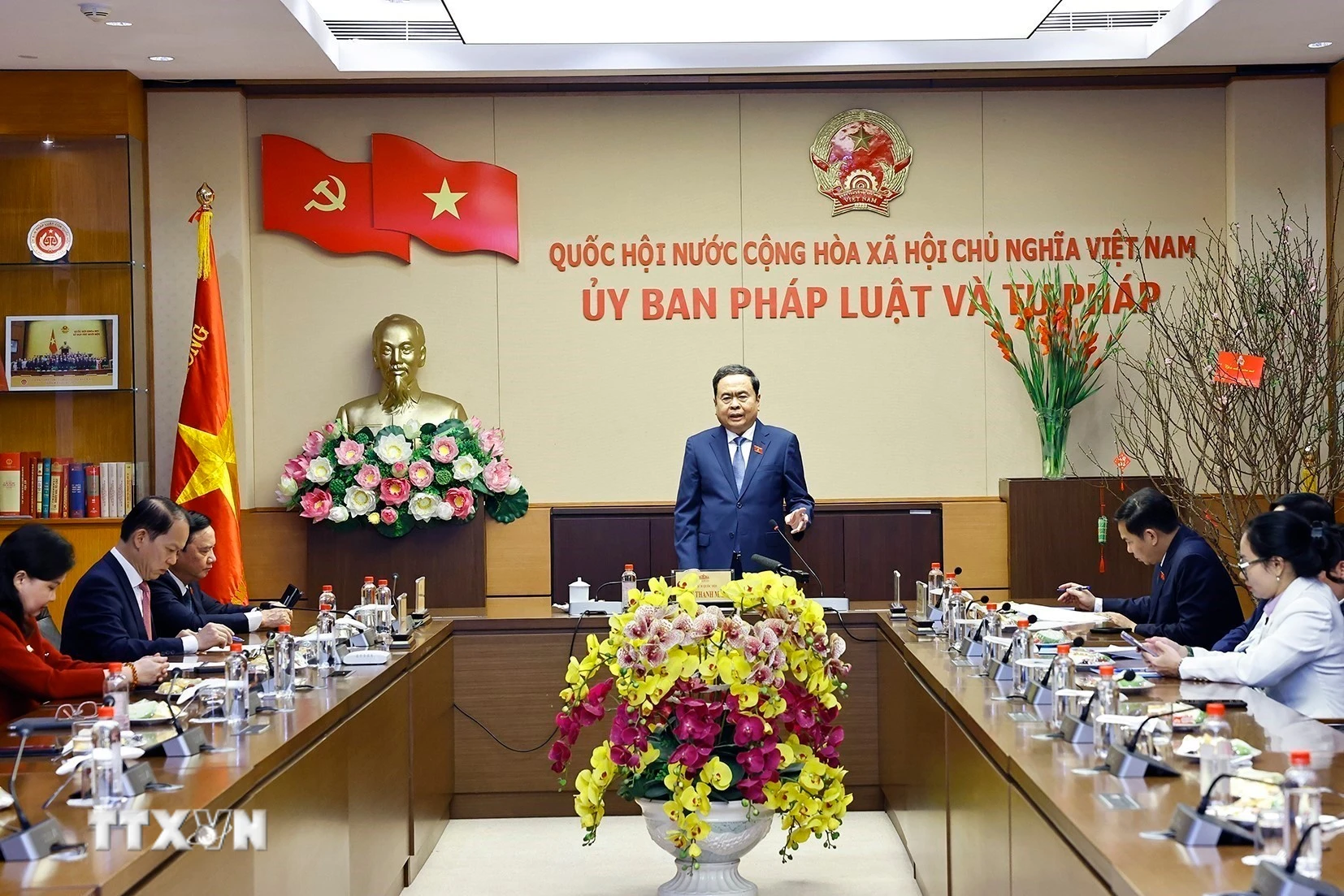 Chủ tịch Quốc hội Trần Thanh Mẫn giao nhiệm vụ trọng tâm cho các cơ quan của Quốc hội