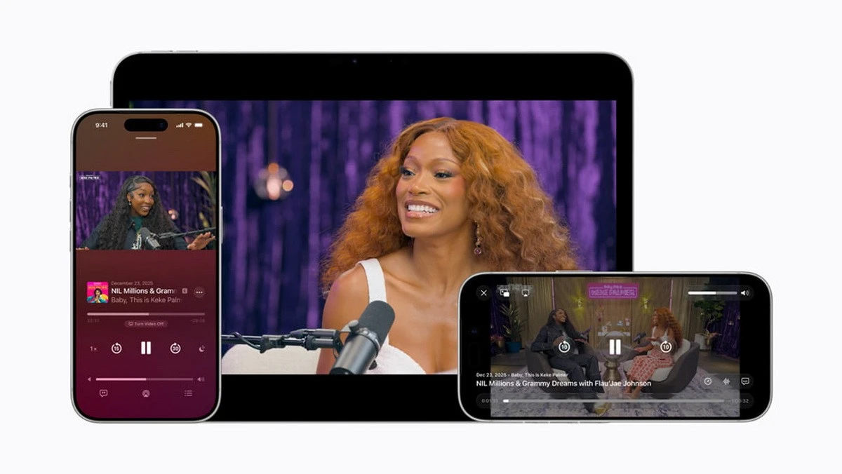 Apple chính thức ra mắt trải nghiệm podcast video mới, cạnh tranh trực tiếp với Spotify và YouTube
