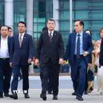 Thủ tướng Lê Minh Hưng rời Hà Nội sang tham dự Hội nghị Cấp cao Kỷ niệm 35 năm quan hệ ASEAN-Nga tại Kazan. (Ảnh: Dương Giang/TTXVN)
