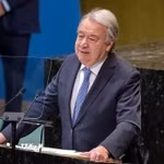 Tổng thư ký Liên hợp quốc António Guterres. (Ảnh: Lê Hoàng/TTXVN)