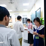 Thí sinh dự thi Tốt nghiệp trung học phổ thông năm 2025. (Ảnh: Hoài Nam/Vietnam+)
